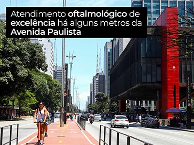A CMC Ocular Oftalmologia está localizada próximo à Avenida Paulista